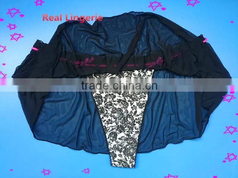 Fashion Plus Size Bra Set