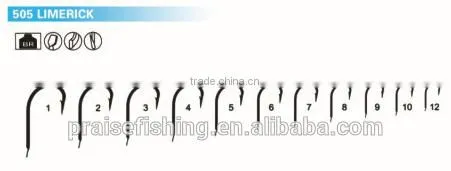 Brown Paint High carbon steel hooks PRS-533 ROACH fishing hook