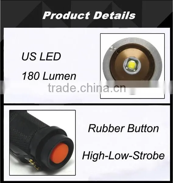(130316) Promotional Customized Logo Mini Pocket AA Batteries Flashlights with 3 Modes