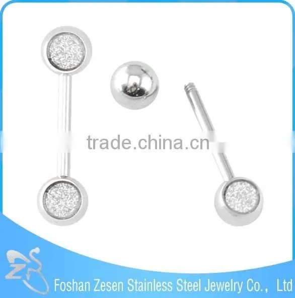 Fashion Stainless Steel Unique Piercing Custom Anime Tongue Jewelry