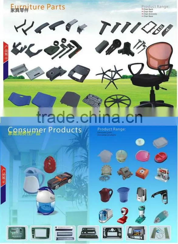 Making high back plastic chair mold