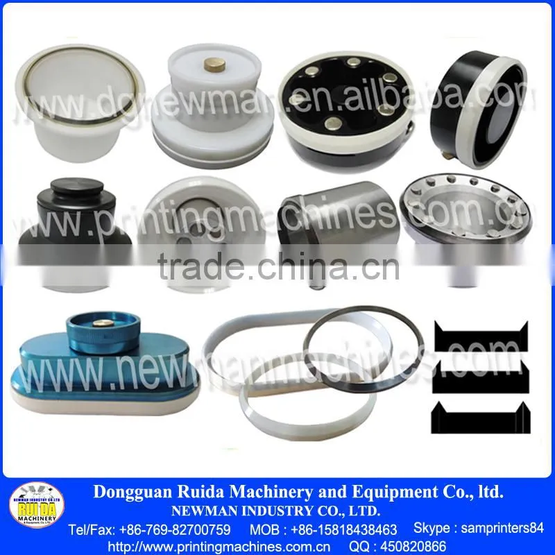 Pad printing ink cup and rings
