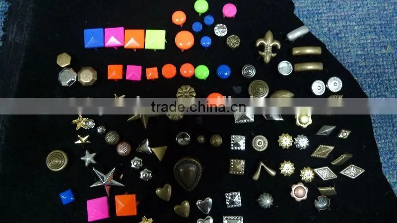 High quallity strass crystal rhinestone rivet for leather