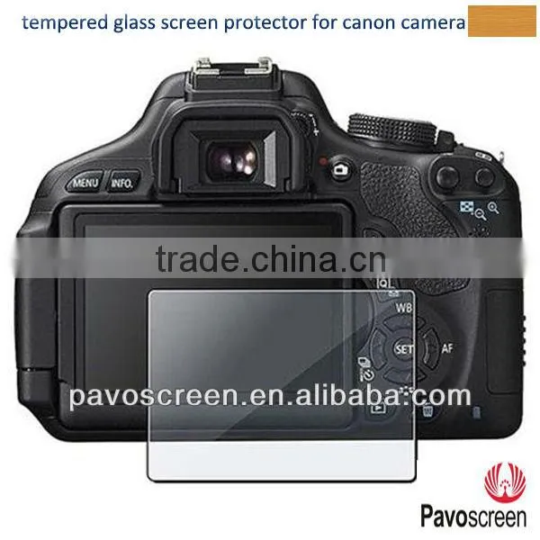 pavoscreen tempered glass digital camera screen protector for Nikon D600 ,screen protector for digital camera