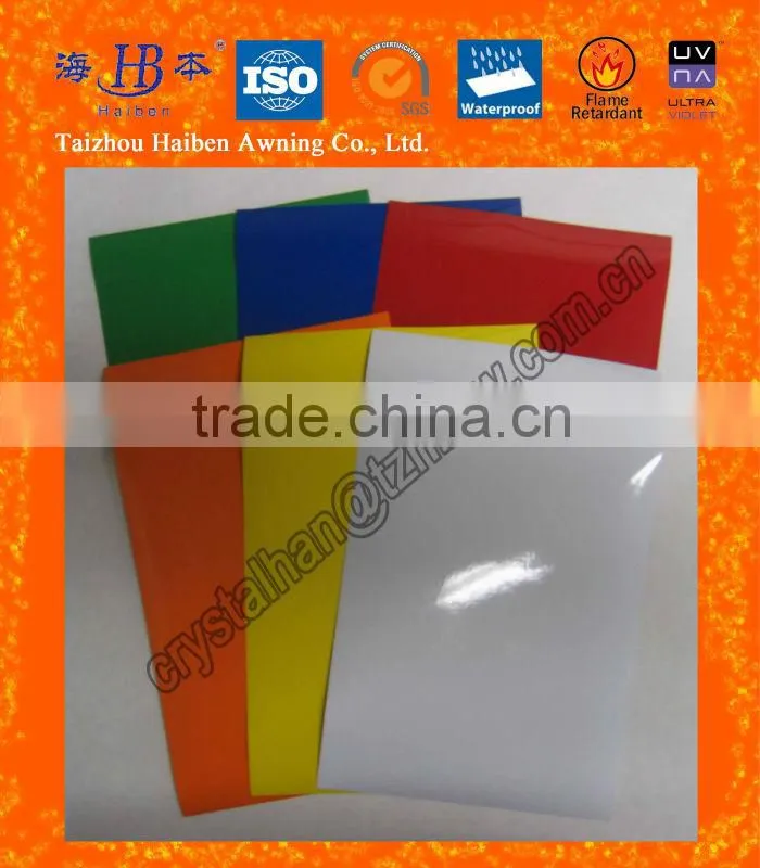 PVC coated vinyl fabric
