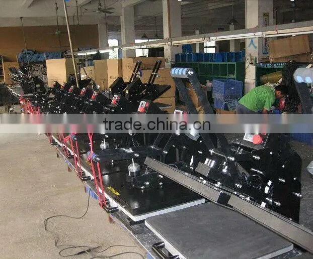 auto open cheapest sports wear lowest price t-shirt second hand sublimation heat press machine