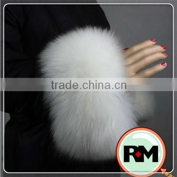 WHOLESALE Imitated White Fox Fur Sheep Fur Hood