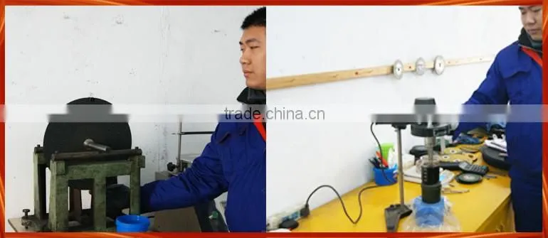 steel cutting disc with threaded nut