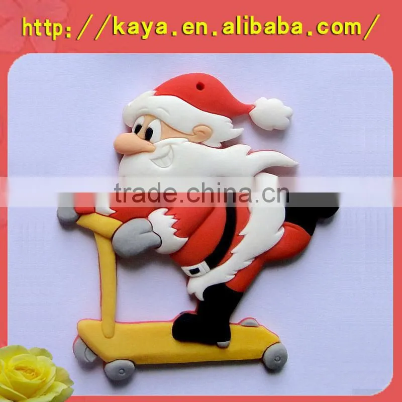 3d soft plastic custom round metal fridge magnet