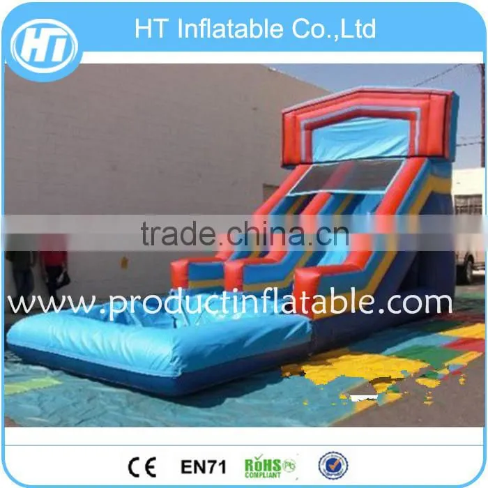 Cheap Inflatable Water Slide With Pool,Best-Selling Kids Lovely Big Inflatable Slide For Commercial Party Use