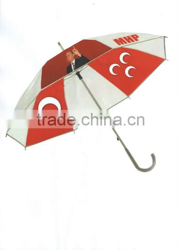 Printed umbrella for election