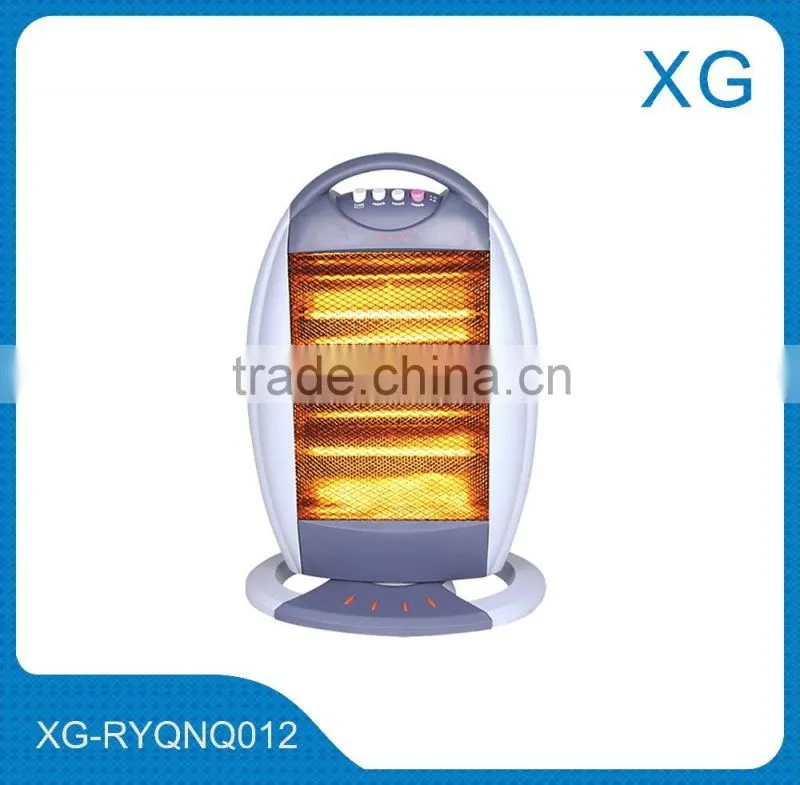 Hot sale 1200W electric halogen heater/bathroom halogen quartz glass tube infrared heater