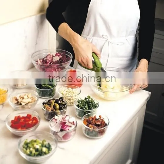 vegetable salad scissors tomato cutter hot sell Kitchen scissors