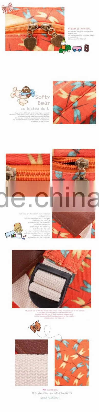 china alibaba shop 2016 hot sale amimal full print rucksack school backpack for girls