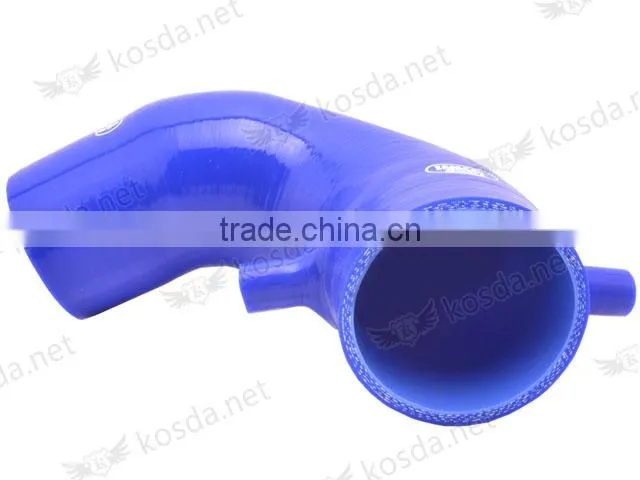 Silicone Hose Induction Hose, blue Silicone rubber Hose Air Intake Pipe, high temperature silicone hose