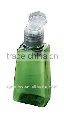 empty plastic pet bottle for travel with bottle cap