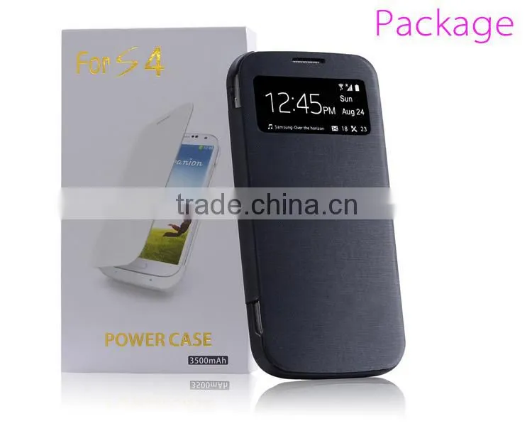 Galaxy S4 Battery case, External power case for Samsung Galaxy S4