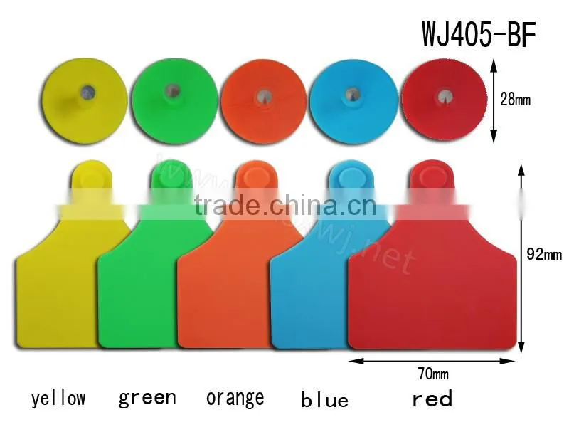 Animal breeding farm dairy cattle identity Ear Tags WJ405BF