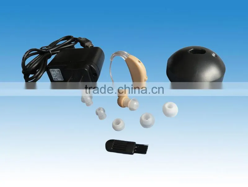 Alibaba new product rechargeable hearing aid bte