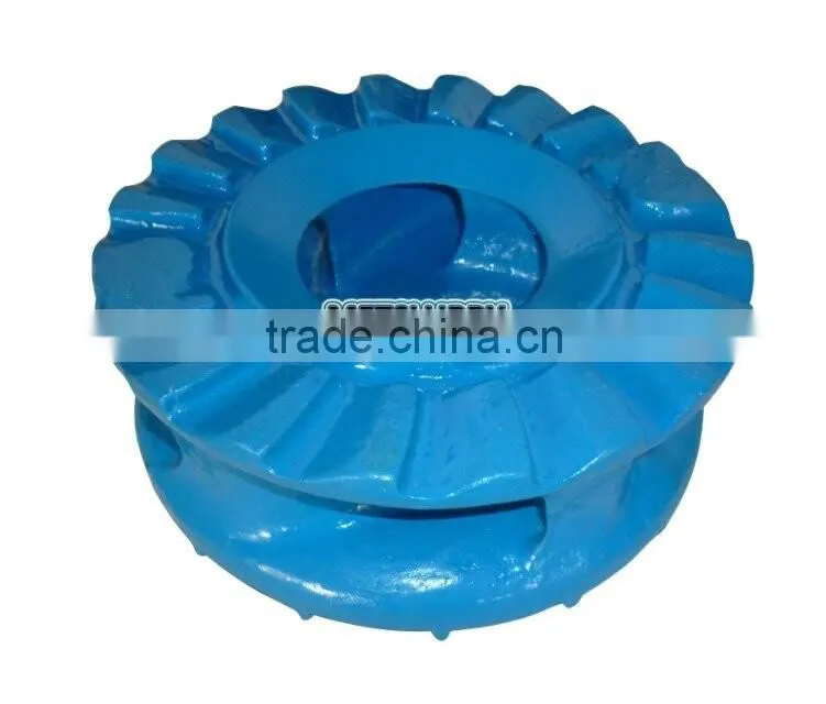 Anti-wear standard high pressure impeller of slurry pump