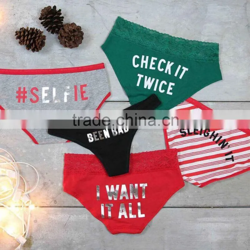 Lady's popular high quality full sexy satin panties panty for women underwear