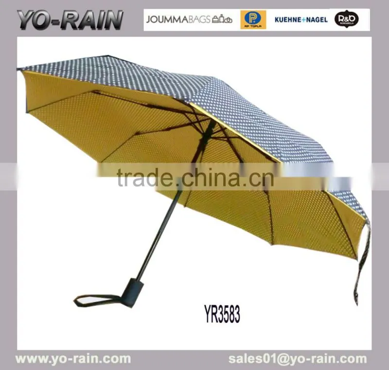 Wholesale Cheap Rubber Handle Women Umbrellas