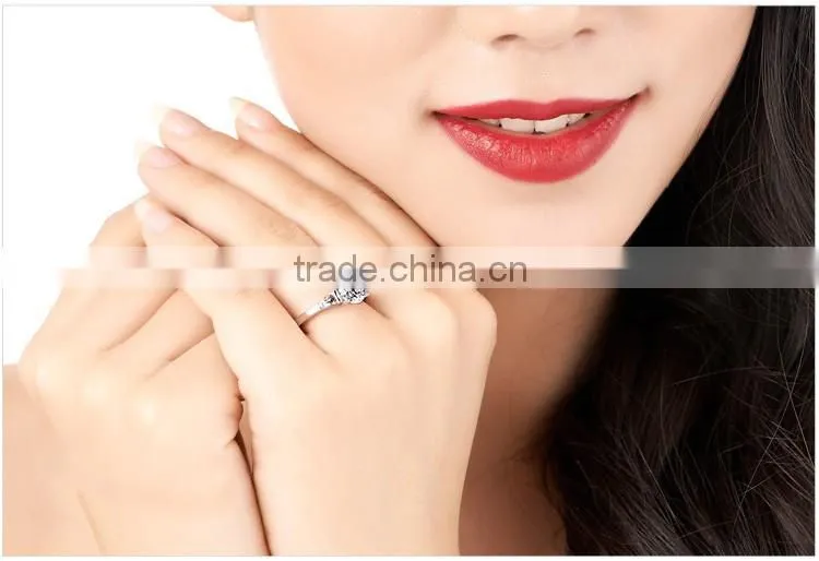 infinite custom initial rings high quality Max- New Arrival Style Micro Pave Setting 925 Silver Ring