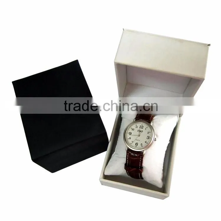 Classic Black And White Leather Watch Box Wholesale.