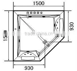 MEXDA Massage Bathtub(whirlpool,bathtubs,tubs) WS-0503