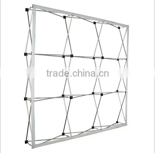 Factory custom promotion advertisement banner stand connected banner display