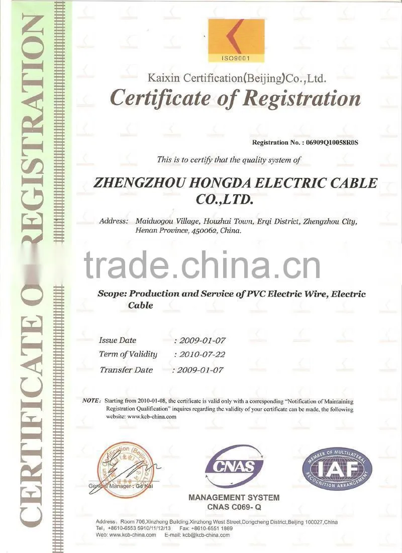 600/1000V single core aluminum conductor XLPE insulated concentric neutral cable