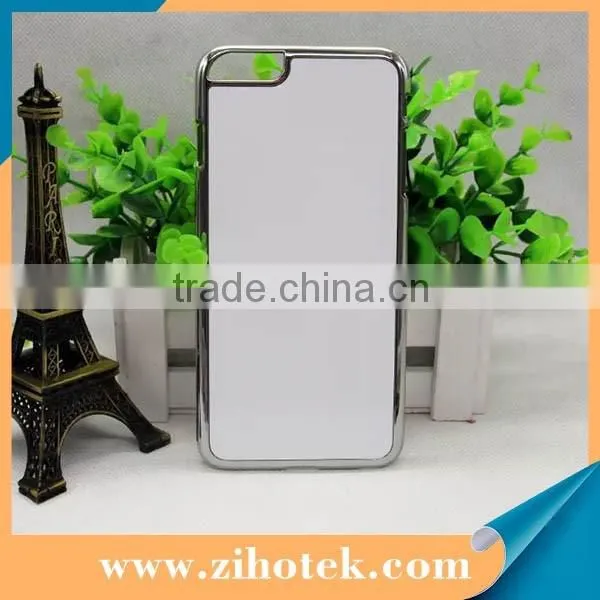 2D blank sublimation Electroplate cell phone case for iphone 6 Plus