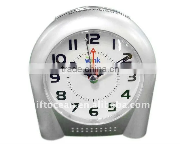 analog silence smart light clock, smartlite table clarm clock