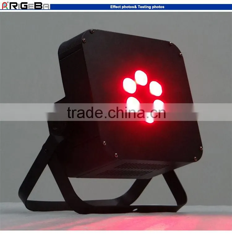 New hottest selling 6leds 4W RGBW 4in1 wireless battery led stage light led par light for wedding and party