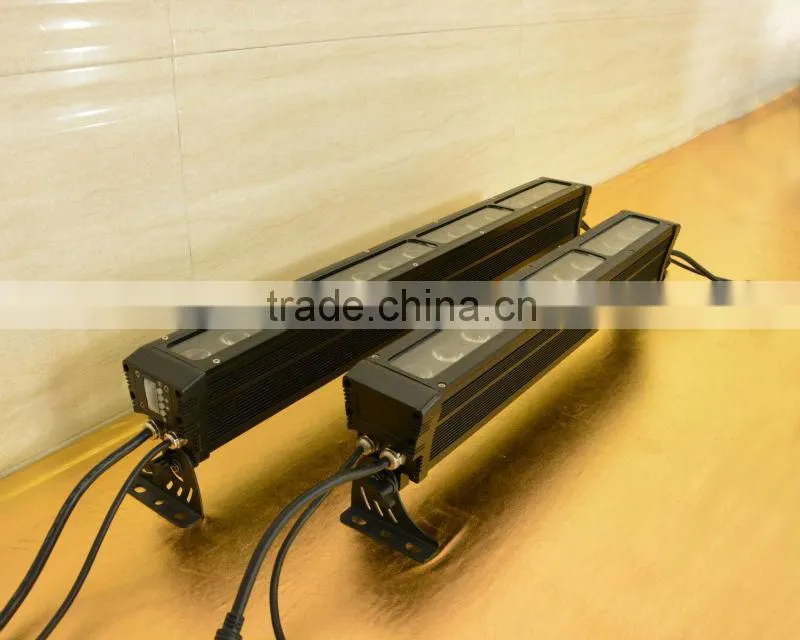 Outdoor led wall wash bar light 16pcs 10w RGBW EV W1016/DMX control stage light