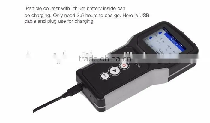 PM10 laser particle counter to detect PM2.5 or PM10 particulate matter