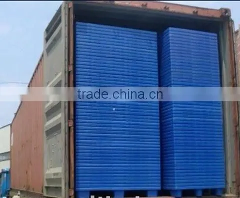 single face 4 way gridding plastic pallet