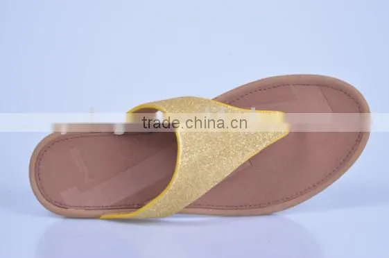 2015 trendy women flip flops best selling leisure