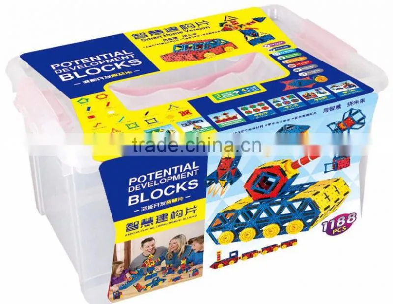 1188PCS Magnetic Construction Building Toys