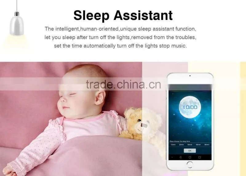Wireless Smart Bluetooth LED Music Light Bulb