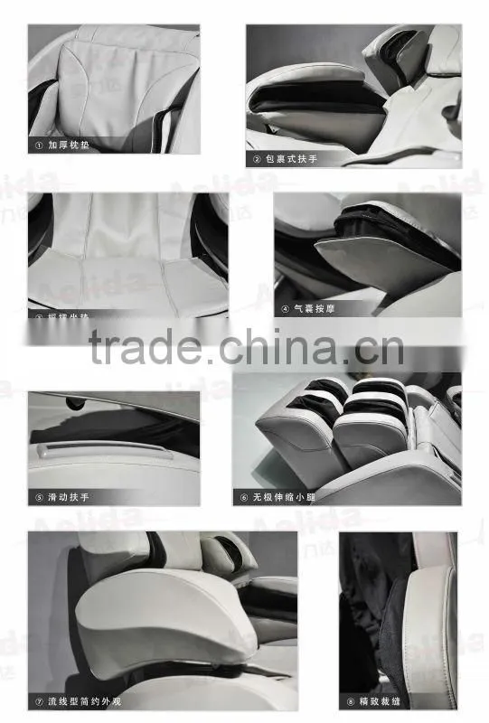 Top 2013 zero gravity massage chair Foot rolling DLK-H021