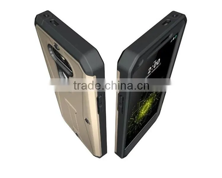 High Quality Kickstand Hybrid Robot Cell Phone Case For LG G5