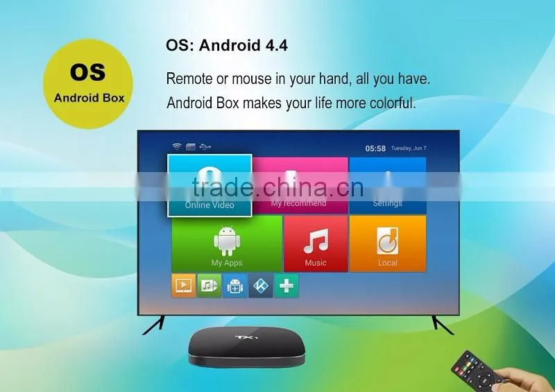 Amlogic s805 QUAD CORE A5 TX1 TV BOX