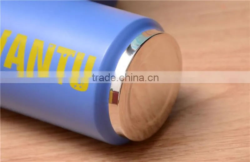 OEM ODM private label water tumbler with straw cola shape bottle subzero water bottle