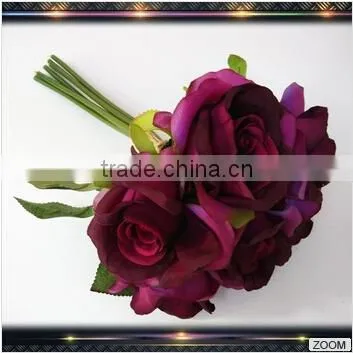 wholesale silk rose wedding decoration centerpieces