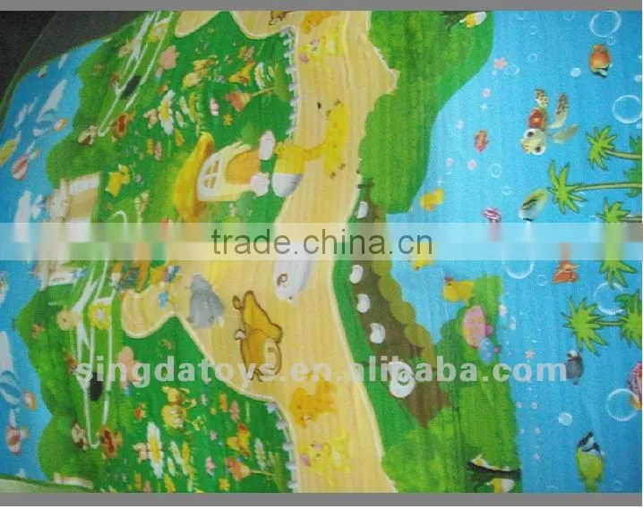 Beautiful and cute appearance baby music carpet farm