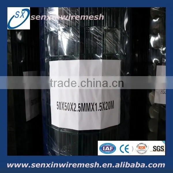 1/2" pvc coated welded wire mesh from anping china factory with ISO