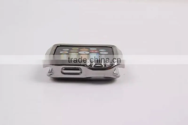 Cute pattern aluminum plating pattern case for apple watch 42mm