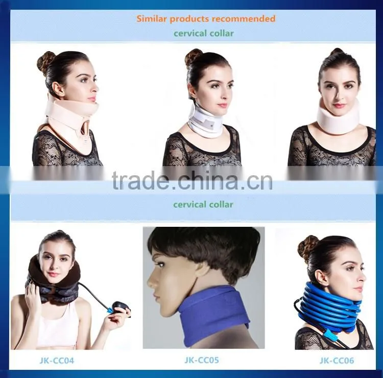 Portable Neck massage collar air neck traction inflatable cervical collar for driving