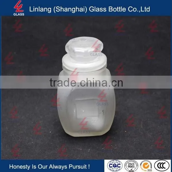 Long Exported Clear Empty Glass Bottle for Storage